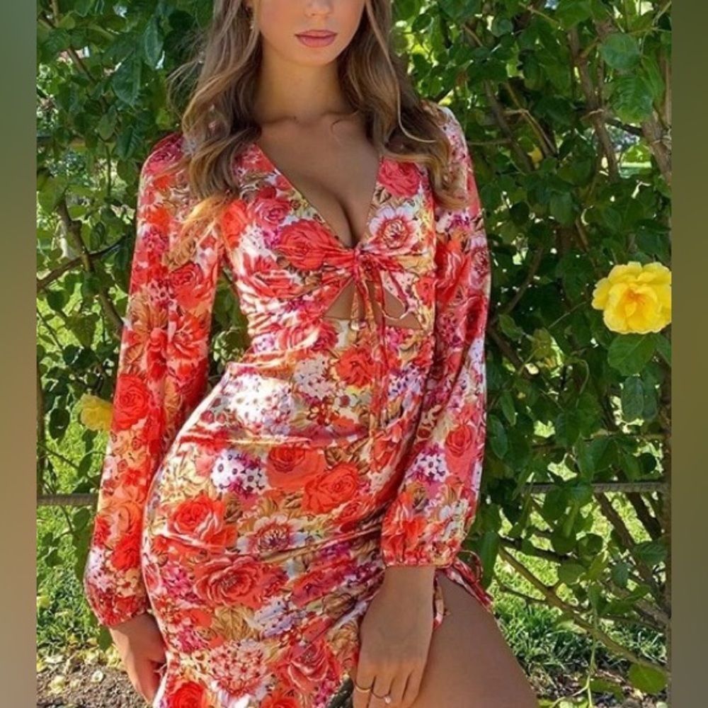 Floral Print Dress